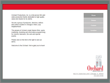 Tablet Screenshot of orchardpro.com